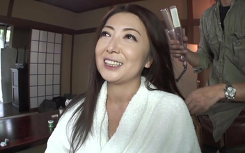 Get Intimate With The Squirting Queen - A Beautiful Japanese Mature Wife's Debut In Adult Video